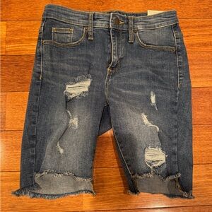 Universal Thread High Rise Bermuda Denim Shorts